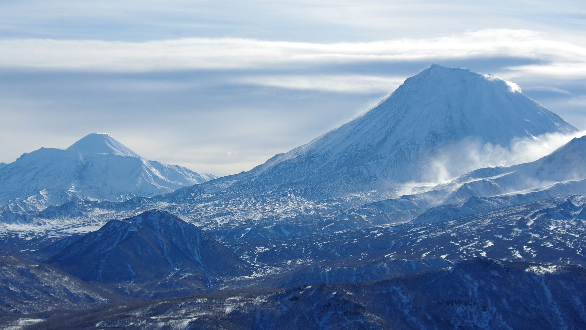 winter mountains