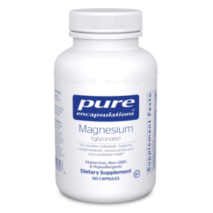 PURE ENCAPSULATIONS - Magnesium Glycinate Supplement
